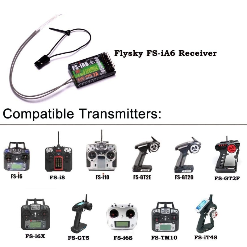 Flysky FS-IA6 Ontvanger 6CH Du - Drone Antenna recensie en prijs