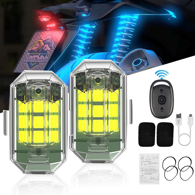 1/2/4 stuks RC motorfietsverli - Drone Led Light recensie en prijs