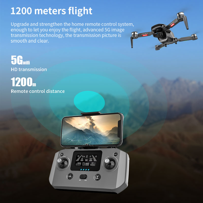 L106 Pro 3 Drone 5G WIFI FPV O - Drone Gimbal recensie en prijs
